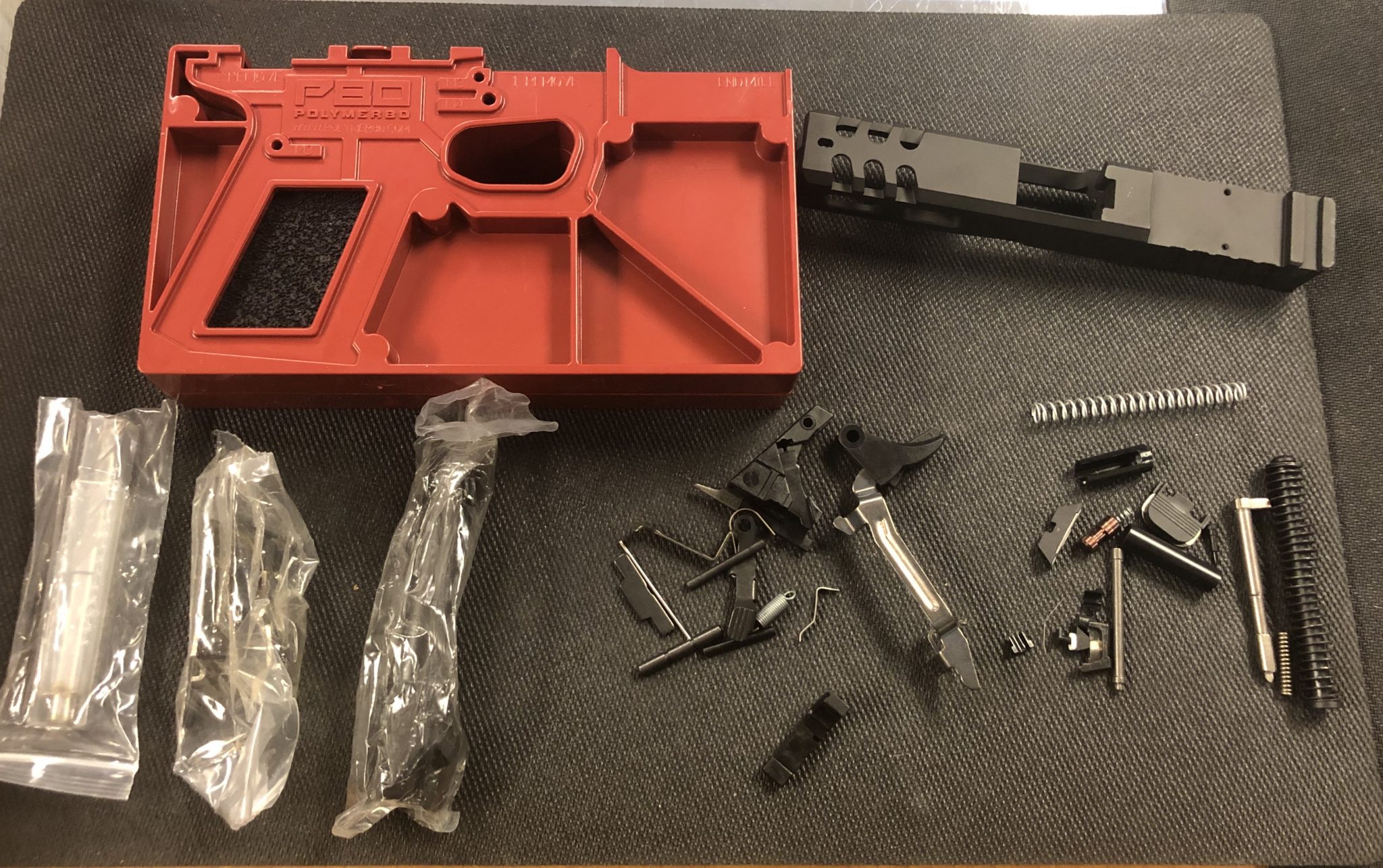 Polymer80 PF940C™ 80 Compact Pistol Frame Kit and Custom Slide C.O.P.S .