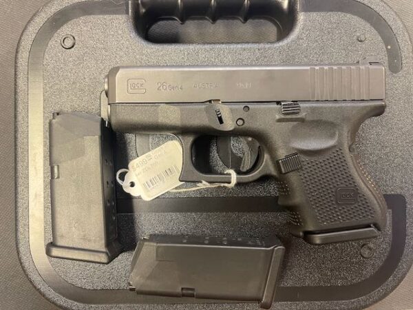 Glock 26 Gen 4 9mm Night Sights Used