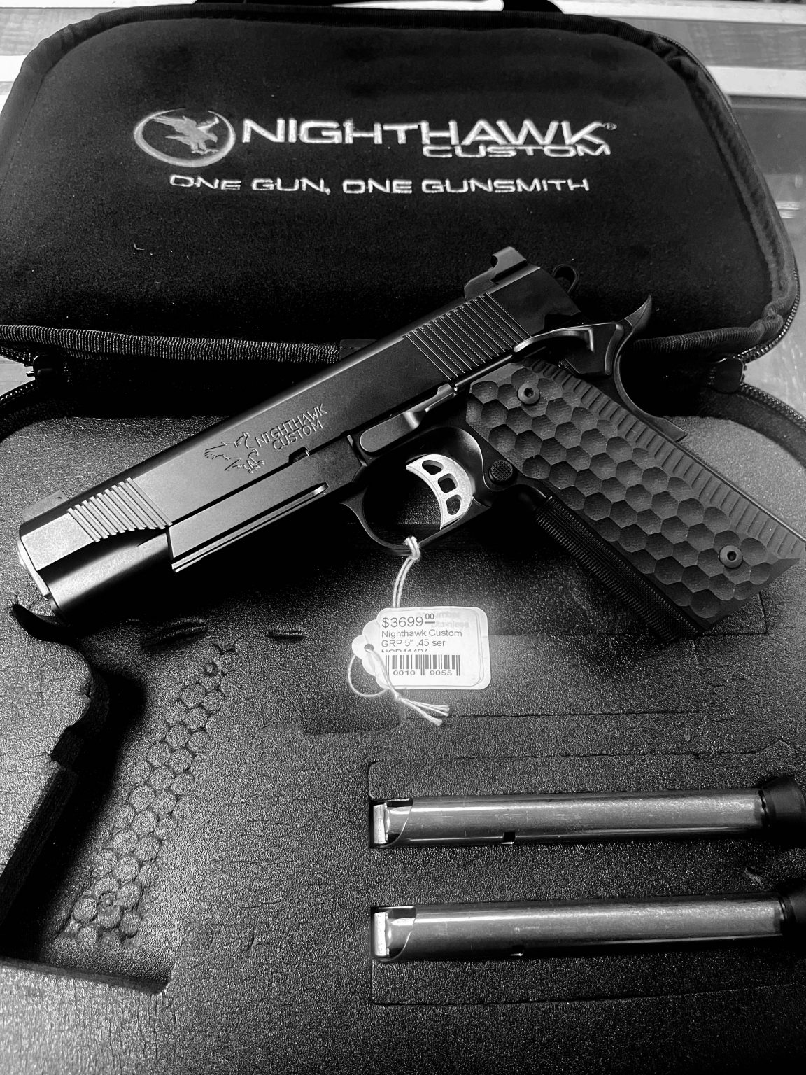 Nighthawk Custom GRP .45 ACP Government Model 5" C.O.P.S .