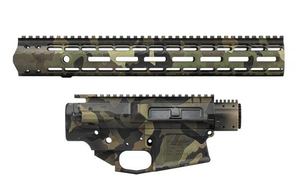 Aero Precision M5E1 Builder Set w/ 15" Enhanced M-LOK Handguard - MTC Dark Camo