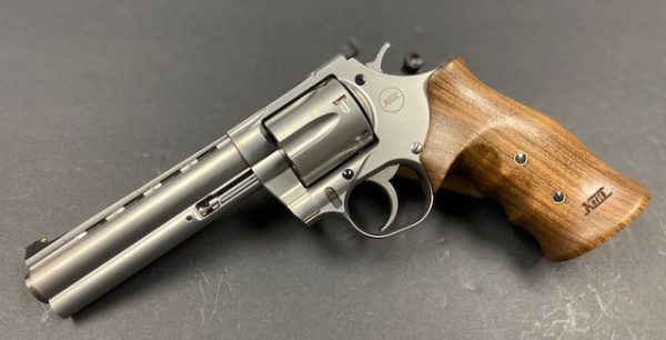 Korth Silver Mongoose .357 Magnum 6"
