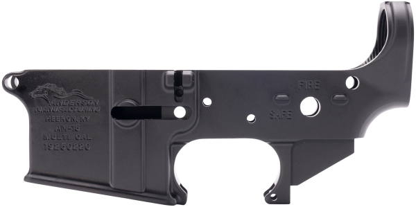 Anderson AR15 Stripped Receiver Multi-Caliber Black D2K067A000OP
