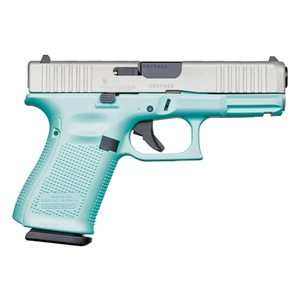 GLOCK 19 GEN5 9MM ROBIN'S EGG BLUE 9mm ACG-57028