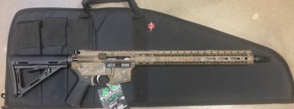 Black Rain Ordnance Spec15 Dark Brown Snake Camo 16" .223/5.56 AR15