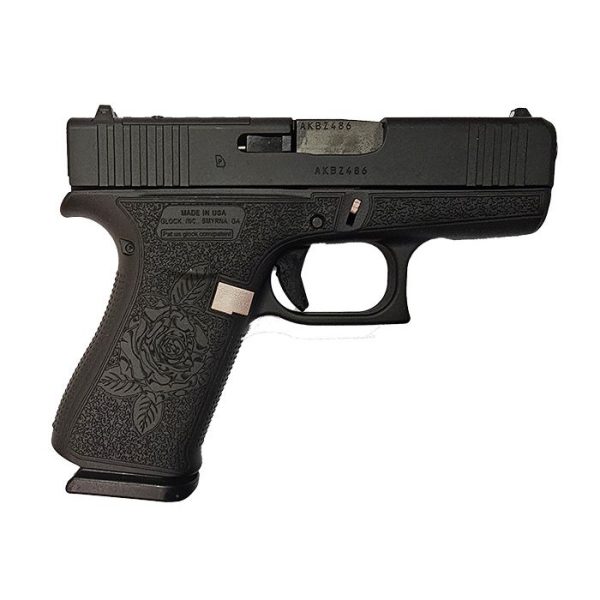 GLOCK 43X MOS 9MM BLACK ROSE
