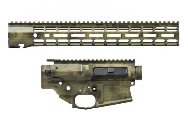 Aero Precision M5 BUILDER SET W/ 15" ATLAS R-ONE M-LOK HANDGUARD - BDL HALFTONE 2.0 CERAKOTE