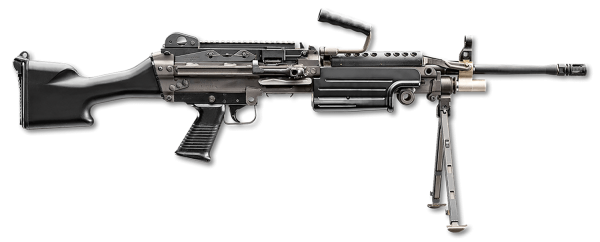 FN M249S 5.56 18.50" Mag Or 200rd Belt Capacity 46100169