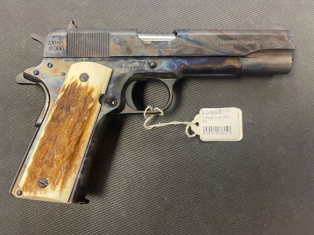 Custom & Collectible Firearms CNC Vintage Colt 1911 .45