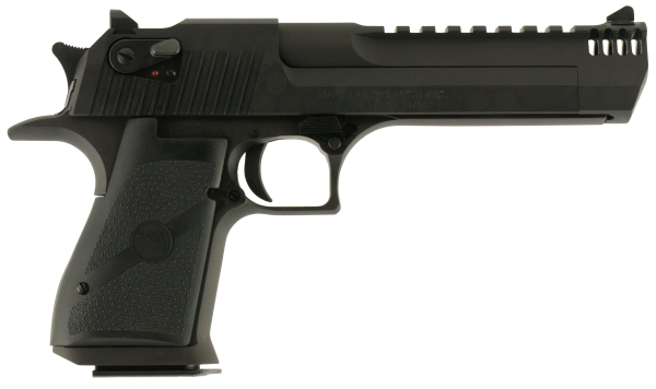 Magnum Research Desert Eagle Mark XIX .44Mag 6" Black Steel w/Integral Muzzle Brake & Picatinny Rail DE44IMB