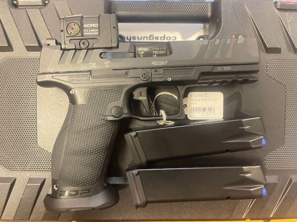 Walther PDP Full Size 9mm 4.5" Professional Aimpoint ACRO P-2 LNIB