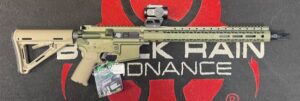 Black Rain Ordnance BRO AR15 Spec 15 Bullfrog Green 5.56 w/ Zero Tech Red Dot