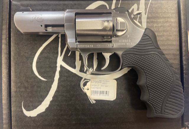 Kimber Mfg, Inc K6S DA/SA Stainless .357 Mag 3" 3400016 USED