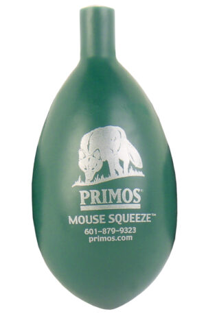 Primos 304 Mouse Squeeze Mouse/Rodent Sounds Attracts Predators Green Rubber