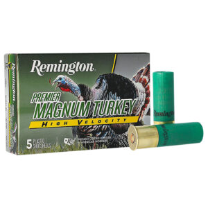 Remington Ammunition 28039 Premier Magnum Turkey High Velocity 12 Gauge 3.50" 2 oz 4 Shot 5 Per Box/ 20 Cs