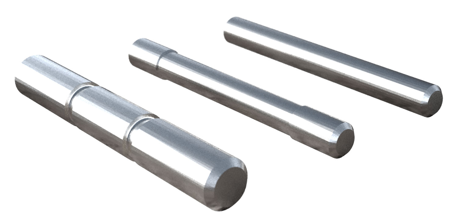 Rival Arms RA60G101T Frame Pin Kit Compatible w/Glock Gen3 (Except 36/42/43) Silver Titanium Pistol