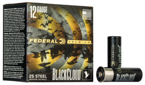 Federal PWBX1423 Black Cloud FS 12Gauge 3" 1 1/4oz 3Shot 25 Per Box/10 Case