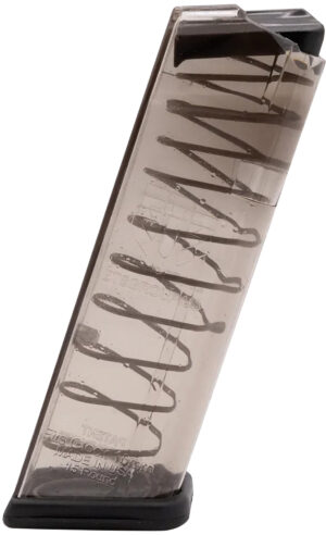 ETS Group GLK20 Pistol Mags  15rd 10mm Auto Compatible w/ Glock 20/29/40 Clear Polymer