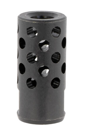 Ruger 90699 Radial Ported Muzzle Brake 35 Caliber Black Oxide Steel with 1/2"-28 tpi Threads, 1.75" OAL & .8" Diameter