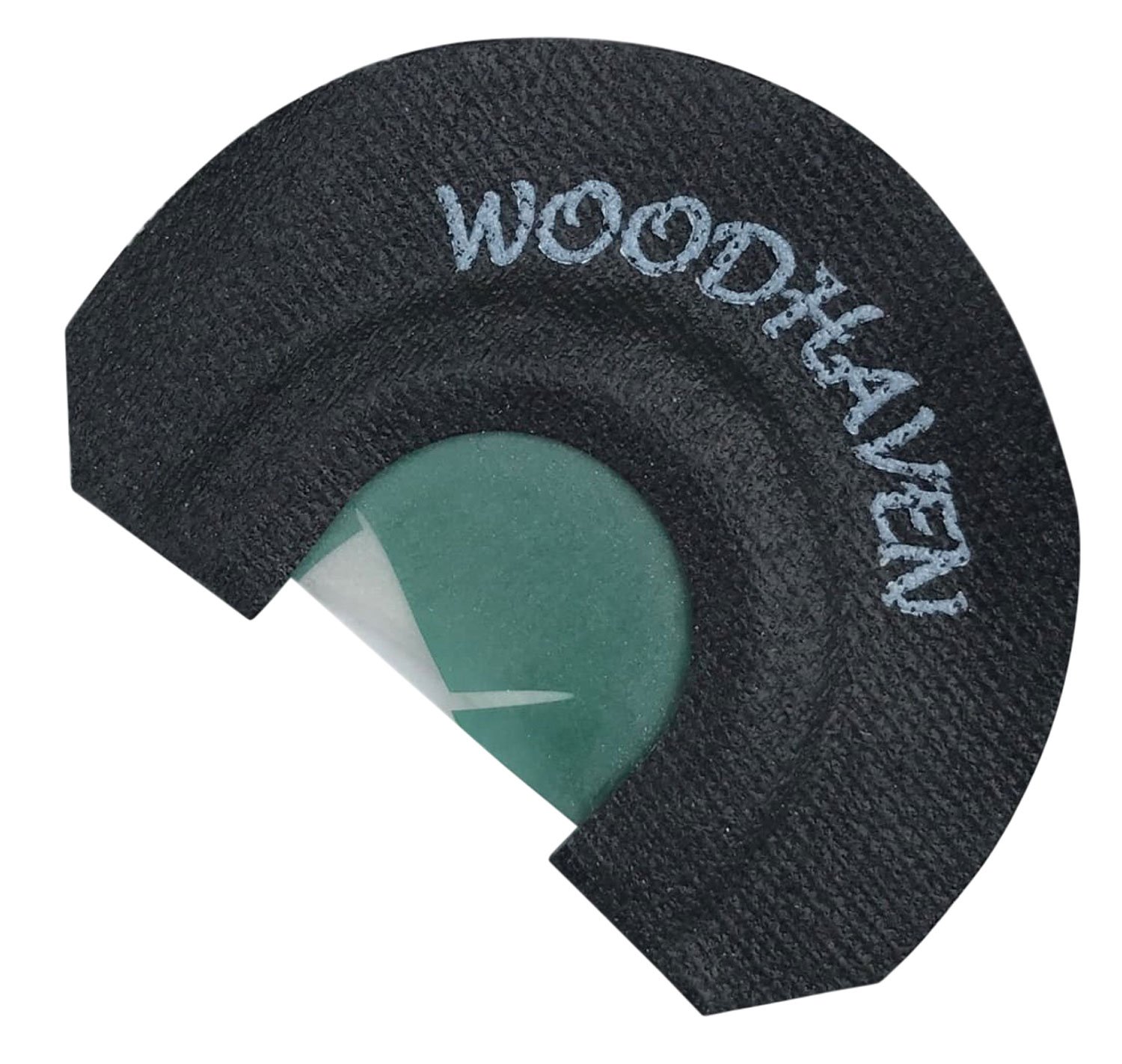 Woodhaven WH136 Ninja Hammer Diaphragm Call Triple Reed Turkey Hen Sounds Attracts Turkeys Black
