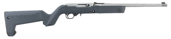 Ruger 10/22 Takedown .22 LR 16.40", Stainless, Magpul X-22 Backpacker Stealth Gray Stock, Includes 4 BX-1 Magazines 31152