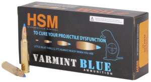 HSM 22354N Varmint  223 Rem 54gr Sierra BlitzKing 20 Per Box/ 25 Case