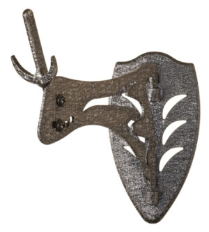 Skullhooker SKHLHASSYBLK Little Hooker  Steel Graphite Black Small/Mid-Size European Game