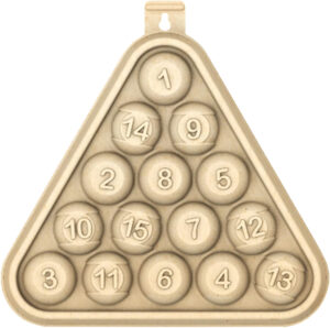 Birchwood Casey 3DTGTPRT Pool Rack  15.75" H x 15.75" W x 2.25" D 3D Tan 3 Per Pack