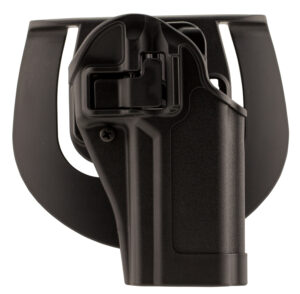 Blackhawk 410561BKR Serpa CQC  OWB Size 61 Matte Black Polymer Belt Loop/Paddle Fits Sig P250/P320 Right Hand