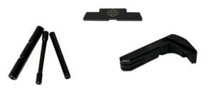 Cross Armory CRG4OKBK 3 Piece Kit Extended Compatible w/Glock Gen4 Black Steel/Aluminum Pistol