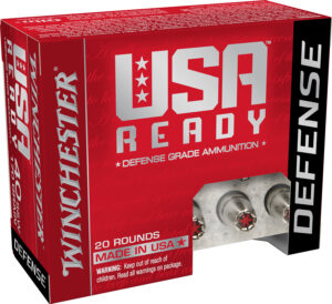 Winchester Ammo RED40HP USA Ready 40S&W 170gr Hex Vent Hollow Point 20 Per Box/10 Case