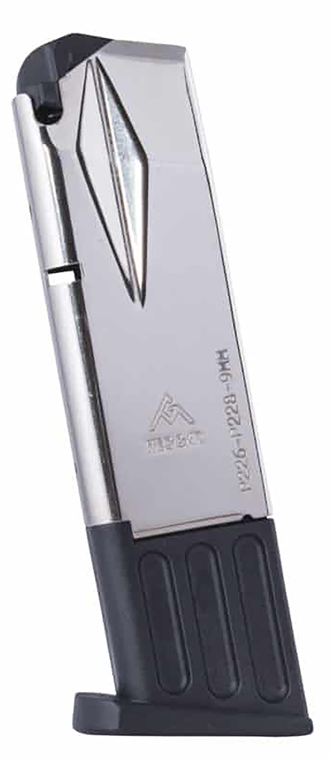 Mec-Gar MGP22610N Standard 10rd 9mm Luger Fits Sig P226 Nickel Carbon Steel