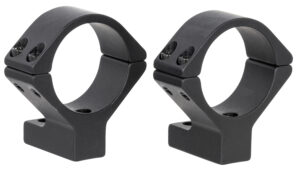 Talley 740759 Scope Mount/Ring Combo  Black Anodized Aluminum 30mm Tube Tikka T1/T1X Medium Rings 0 MOA