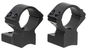 Talley 95X702 Scope Mount/Ring Combo  Black Aluminum 1" Tube Winchester Model 70 High Rings 0 MOA
