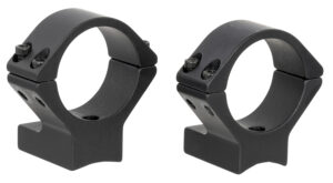 Talley 730702 Scope Mount/Ring Combo  Black Aluminum 30mm Tube Winchester Model 70 Low Rings 0 MOA