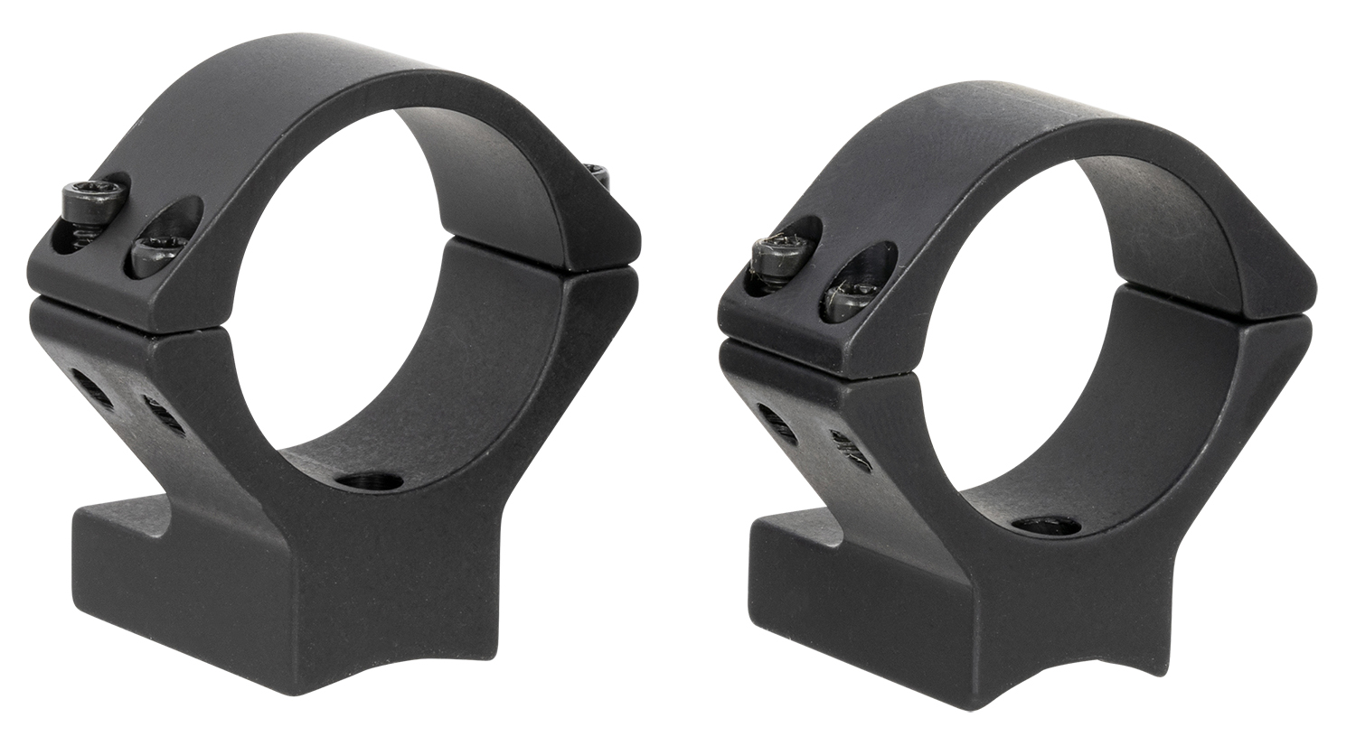 Talley 730702 Scope Mount/Ring Combo Black Aluminum 30mm Tube Winchester Model 70 Low Rings 0 MOA