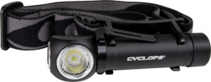 Cyclops CYC-HLH1000 Hades 1000 Lumens White P9 LED Bulb Black Anodized 100 Meters Distance