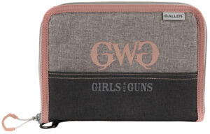 Girls With Guns 9072 Roses Are Gold  Gray w/Rose Gold Accents Polyester Holds Handgun