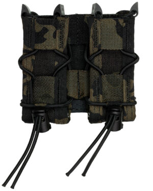 High Speed Gear 13PT12MB TACO Mag Pouch Double MultiCam Black Nylon Belt Belts 2.25" Wide Compatible w/ Pistol