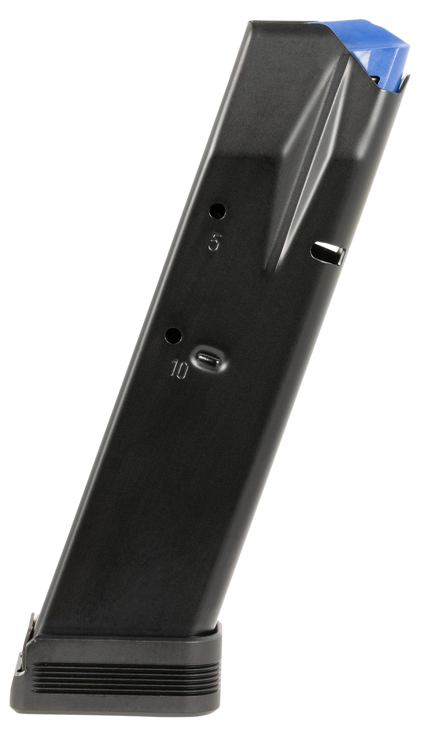 Mec-Gar MGCZ7510M 10rd Extended 9mm Luger Fits CZ Competition 75B/CZ Competition 85B/CZ Competition SP-01/CZ Competition Shadow/CZ Competition Shadow 2 Blued w/Anti-Friction Coating Carbon Steel