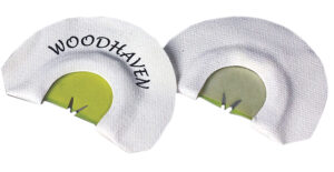 Woodhaven WH007 Hornet  Diaphragm Call Double Reed Attracts Turkey White