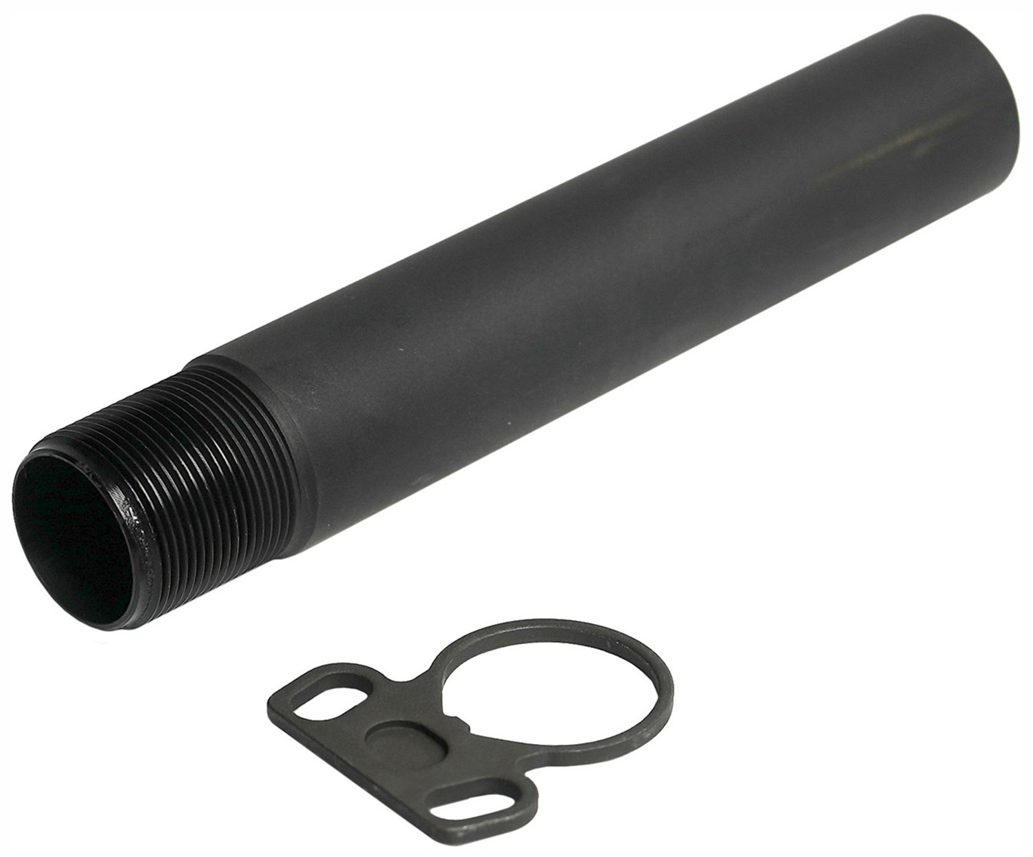 CMMG 55CA67D Pistol Tube Assembly Black, Includes Ambi Sling End Plate Fits AR-Platform