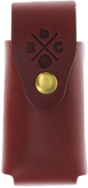 1791 Gunleather HDESSLSCHNA EDC Heavy Duty Easy Slide OWB Chestnut Leather Belt Slide Ambidextrous