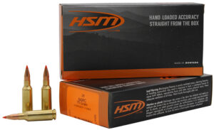 HSM 6ARC1N Centerfire Rifle V-Max 6mm ARC 75 gr Jacket Hollow Point 20 Per Box/ 25 Case