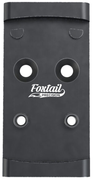 Foxtail Precision 100010 Adapter Plate Black Anodized Aluminum, Compatible w/Glock MOS, Holosun 407K/507K/EPS Carry Pattern Footprint Mount
