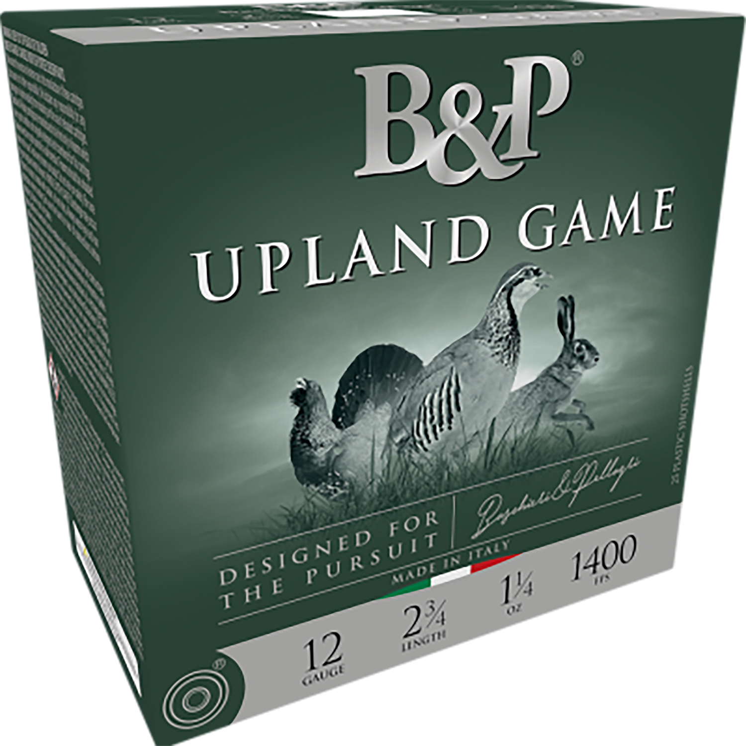 B&p Ammunition 12B14UP6 Upland Game 12Gauge 2.75" 1 1/4oz 6Shot 25 Per Box/10 Case