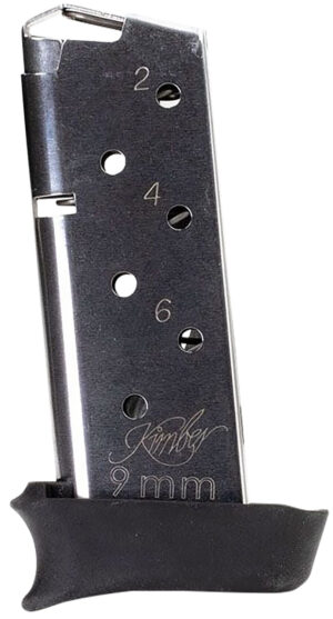 Kimber Mfg, Inc 4000905 Micro 9 w/ Hogue Grip Extender 7rd Extended 9mm Luger Stainless