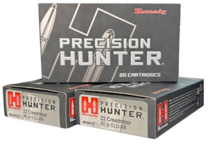 Hornady 83412 Precision Hunter  22 Creedmoor 80 gr ELD-X 20 Per Box/10 Cs