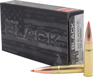 Hornady 80891 Black 300Blackout 208gr Hornady A Max 20 Per Box/10 Case