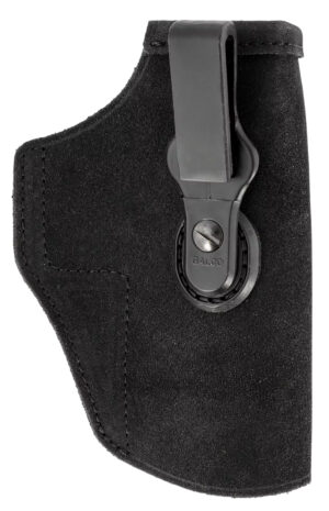 Galco TUC634B Tuck-N-Go 2.0 IWB Black Leather UniClip/Stealth Clip Fits Kimber Solo/S&W M&P Bodyguard w/CT Laser Ambidextrous