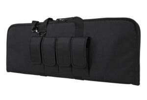 NcStar CVCP2960B36 VISM Carbine Case Black PVC Nylon w/ Lockable Zippers Pockets & Padded Carry Handle
